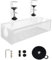 LOYONAL Under Desk Cable Management Tray, Cable Basket, Cable Tidy (White)