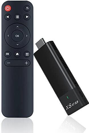 DIERI TV Stick for Android 10.0 Smart TV Box Streaming Media Player Streaming Stick 4K Support HDR with Remote Control(1GB RAM + 8GB ROM)