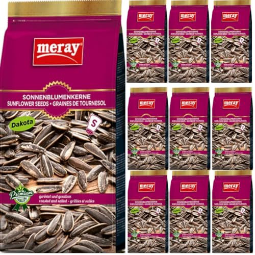 Lot de 10 graines de tournesol Pufai Grocery, Dakota salées 250 g