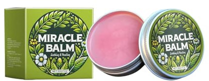 Miracle Balm - Soothing & Relaxing Joint Cream - Herbal Balm for Back, Legs,Feet,Hands, Natural Soothing Joint Balms to Relieve Discomfort, Non-Sticky & Fast-Absorbing Body Cream