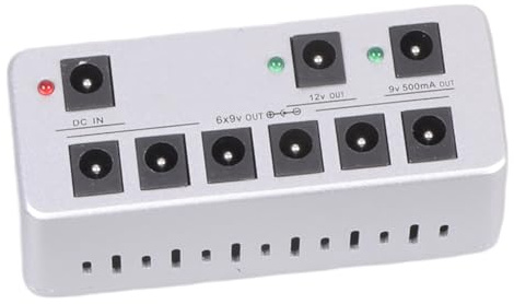 6/8 Lsolated Output Pedal Power Supply Single Block Effector Instrument for Guitar Bass Effects Small