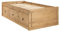 Home Source Corona Cabin Bed, Single 3ft Solid Wood, 3 Drawer Storage Bed, Waxed Pine