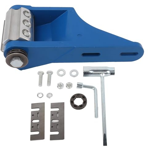 Xcello Pelatronchi Blu Azionato da Motosega Strumento per Scortecciare Tronchi Adatto per Segherie E Lavorazione del Legname