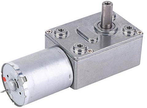 Cryfokt Motoriduttore a Vite Senza Fine con Riduzione della velocità CC Ad Alta Torsione 24 V per Cappe da Cucina, Macchine per la Nidificazione, Apparecchiature per L'intrattenimento (24 V, 30