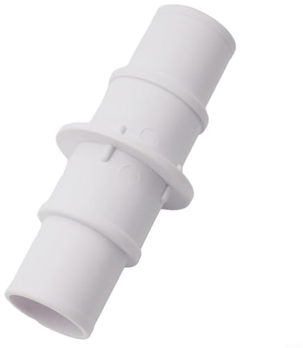 1-1/4 or 1-1/2 Hose Connector Coupling for Swimming Pool Vacuum Cleaners and Pumps, Plastic Adapter for In-Ground and Above-Ground Pools
