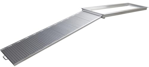 Extreme Max 3005.3849 Heavy-Duty Aluminum Pontoon Boat Ramp - 70 x 21, 600 lbs. Capacity