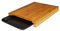 Jocca - Tabla de Cortar de Bambu con Bandeja Extraible para Cocina 36 x 27,5 x 4 cm