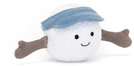Jellycat Amuseable Sports Golf Ball - H : 6 cm x L : 6 cm