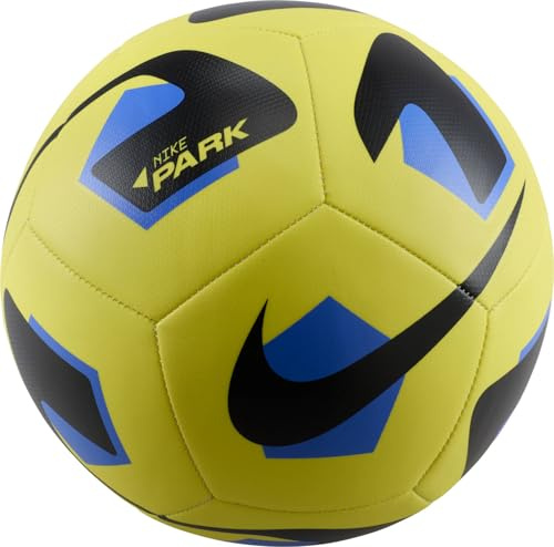 Nike FZ7551-765 NK PARK TEAM - 2.0 - FA24 Recreational soccer ball Unisex YELLOW STRIKE/SAPPHIRE/BLACK Size 5