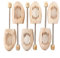 Esvioniq Adjustable Wood Shoe Trees With Spring，Wooden Shoes Tree For Men & Women Shoe Shaped Shoe Lasts Wooden Shoe Stretcher (3-Pack, UK 11-12.5/EU 46-48)