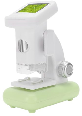 Jectse Portable Microscope, 120x to 1200x Magnification with Photo Video Function, Rechargeable Digital Microscope for Students, Handheld Science Electron