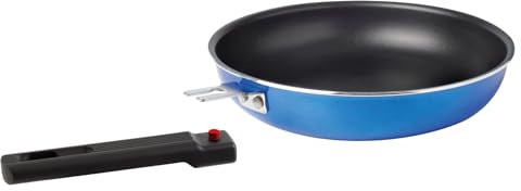 Brunner 0806044N Padella in Alluminio con Manico Rimovibile Skipper, 24 cm