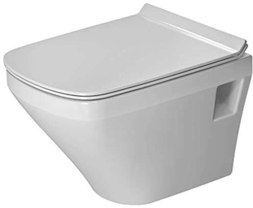 Duravit Wand-WC, Tiefspüler DuraStyle Compact 37x48cm, 4,5 l, weiß WonderGliss