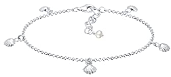 Elli Armband Damen Muschel Maritim Meer Sommer in 925 Sterling Silber