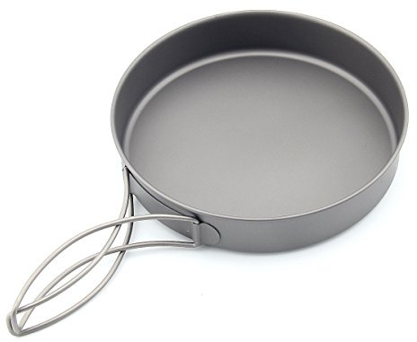 TOAKS PAN-115 PAN-130 PAN-145 Ultraleichte Camping-Pfanne aus Titan (PAN-130)