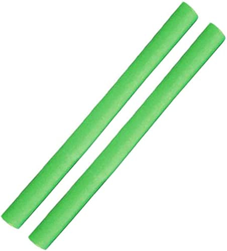 Pool Noodle, 2 Pack 2X59 Inches Pool Noodle Foam Tube, Solid Swimming Pool Noodle Accessories for Kids Adults (Green)
