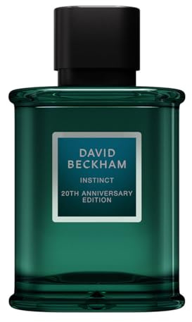 David Beckham Instinct Eau de Parfum for Men - 20th Anniversary Edition - With Bergamot, Apple Accord & Cashmeran - 75ml