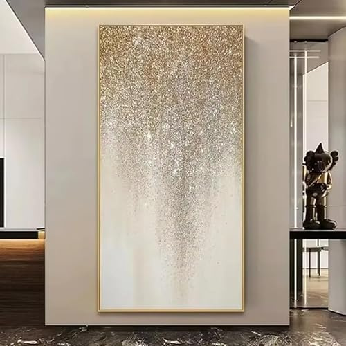 AEXOIO Dipinto ad olio astratto su tela, quadri moderni di grandi dimensioni, arte murale per soggiorno, camera da letto, decorazione per la casa (75x180 cm/30x71 pollici/senza cornice)