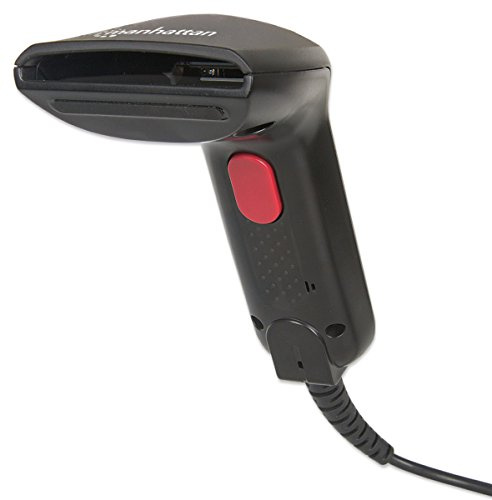 Manhattan CCD kontakt-streckkodsskanner 60 mm skannbredd USB svart 178488