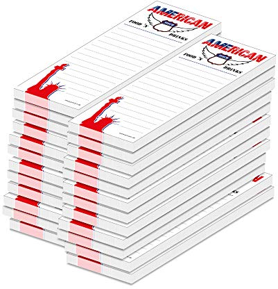 PRICARO Kellnerblock Amerikanisch, 24 Stück