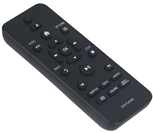 ALLIMITY RC 5721 Remplacer la Télécommande adaptée à Philips DVD Player DVP-2850 DVP-3600 DVP-3880 DVP2850/05 DVP2880/62 DVP3600/05 DVP2852/58 DVP3950/12 DVP3600/12 DVP-3990 DVP2880/05 DVP3990/12