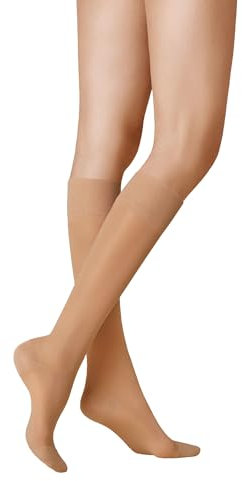 KUNERT Damen Kniestrümpfe Fly&Care® 40 effektive Stützwirkung Klasse III 40 DEN tan 1003 39-42