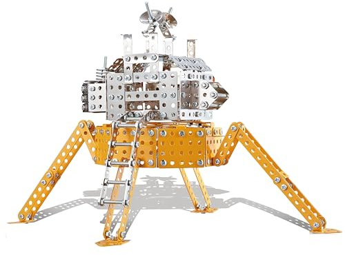 Gifts Direct 2 U Lunar Lender Metal Construction Set of 558 Pieces Space Ship Jigsaw
