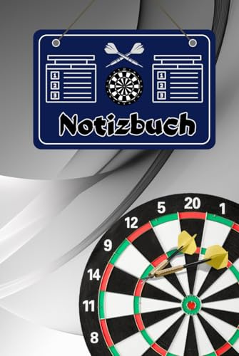 Darts Notizbuch Dart Sport Taschenbuch Dartliga Buch Steeldart Notizheft Turnier Schreibheft Softdart Wurftechnik Training Übungsheft Events ... Bullet Journal Dartpfeile Fotoalbum 02B14
