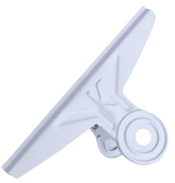 Wayfadacc Clip di carta in metallo lungo 200 mm grande raccoglitore clip di carta in acciaio inox morsetto di file per cibo borsa da disegno bordo forniture per ufficio