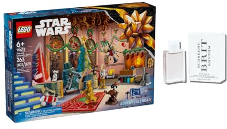 LEGO® Star Wars™ Adventskalender 2025 Kinder – Weihnachten Spielzeug 24 Überraschungen, Kinder Advent Kalender, Kind Spielset - Geschenk für Jungen ab 6 Jahren- 75418 (Wert 100€)