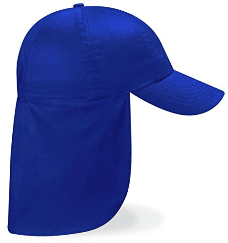 Beechfield Kids Legionnaire Cap in royal