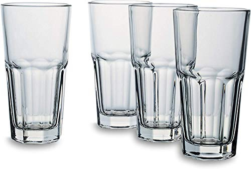 Bohemia Cristal 093 006 137 latte macchiato-glas ca 350 ml av kalk-natronglas, set om 4