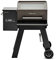 FLAME ROCK Elektro Pellet Smoker Grill 55, mit automatischer Temperatursteuerung, Thermometer im Innenraum, 2 Fleischthermometer, 2 Grillroste, großer Vorratsbehälter, Leistung: 220-270 W