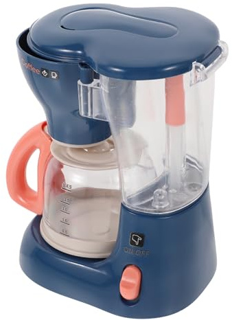NOLITOY Juguete Cafetera Simulada Batería Mini Electrodoméstico de Cocina Accesorio de Juego Educativo Juguete de Cocina Infantil para Juego de Roles y Desarrollo Creativo