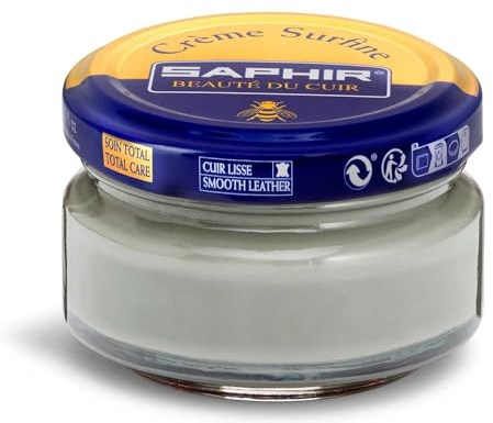 Saphir Superfine Cream Shoe Polish - Stone Grey - 50ml