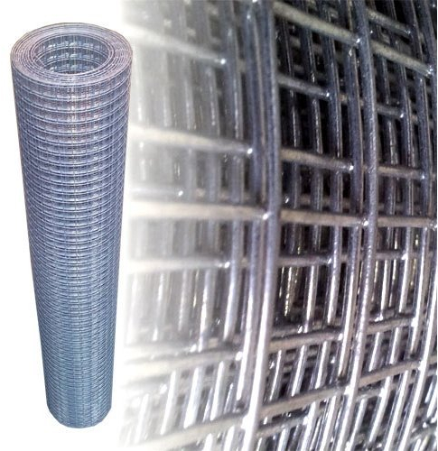 Garmix Volierendraht 19x19mm Maschendraht 4-Eck Verzinkt Drahtgitter (100cm x20m, 1,45mm)