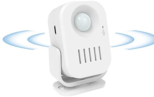 Imtrub capteur Porte - Carillon d'alerte d'entrée - Sonnette Bienvenue d'entrée Porte d'entrée Magasin, Moniteur Sonnerie Bienvenue Magasin d'alarme