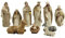 Belén de Navidad con Figuras, Figuras Belen Navidad Resina, Nacimiento Belen Navidad, Decoracion Navidad Belen, Estatua de la Sagrada Familia, Pesebre de Navidad Completo para el Hogar Oficina Jardín