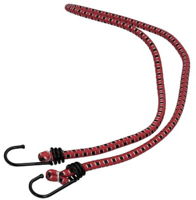 WOLFPACK LINEA PROFESIONAL Pulpo De Goma con Ganchos 1,5 Metros 2 Unidades