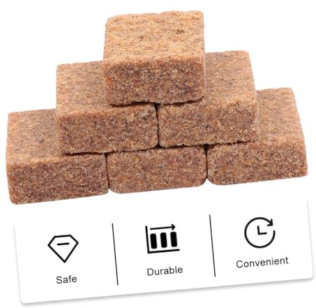 HANABASS 50piezas Bloques De Combustión para Camping Soporte Práctico para Encender Fuegos Al Aire