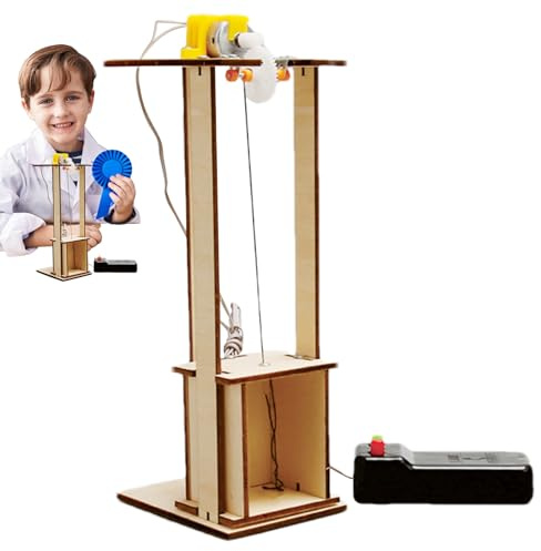 Scientific Learning Toy – Experimentation Kit for and Young People, Practical Projects on Physics and Technology, Construction of Elevators, Educational Value, Promote