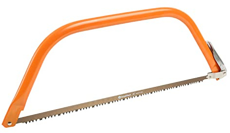 GreatNeck BB24 Bow Saw 24, Hand Saws for Tree Trimming and Clearing Brush, Easy HandSaw Blade Changes, Tubular Steel Frame Tree Saw