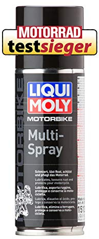 LIQUI MOLY Motorbike Multispray | 200 ml | Motorrad Korrosionsschutz | Rostlöser | Art.-Nr.: 1513, farblos