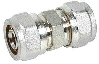 Raccord Multicouche à Compression Manchon Egal, diamètre 26 mm