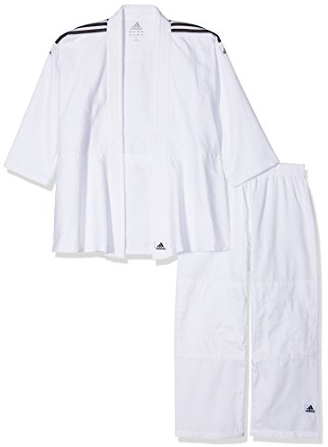 adidas Anzug Judo Uniform Club, brilliant Black/white, 140, J350