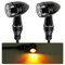 evermotor Universal CNC 12V 2 Stück E32 LED Blinker Motorrad Mini Bullet Aluminiumschale IP67 Wasserdicht E geprüft