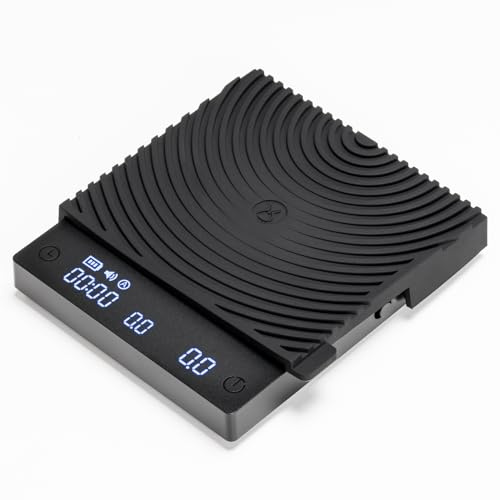 TIMEMORE Báscula de café básica, báscula electrónica multifunción, báscula digital de cono de goteo con temporizador, ultra delgada y ligera, báscula digital de cocina para hornear, cocinar