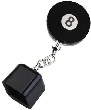 NAUZE Billiard Chalk Holder Retractable Pool Cue Chalk Holder Stainless Steel Billiard Chalk Holders Billiards Accessories for Clubs Sport Game