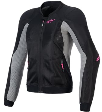 Alpinestars Stella Troop-Air Pro Damen Protektorenjacke, schwarz/grau/pink, XS