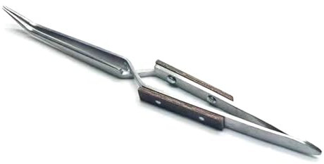 Pinzette per saldatura Chiusura automatica Riparazione Gioielli Saldatura Strumento di riparazione Morsetto Strumento di saldatura di precisione per piccoli metalli